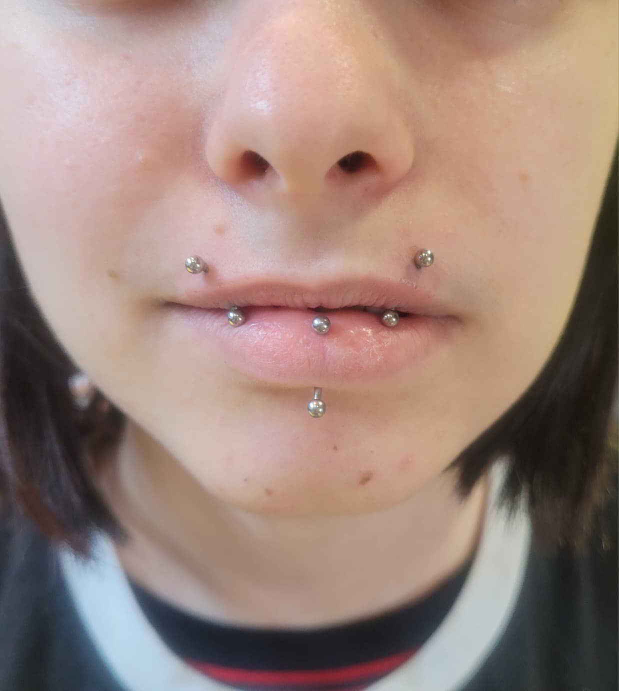 Lippen Piercing