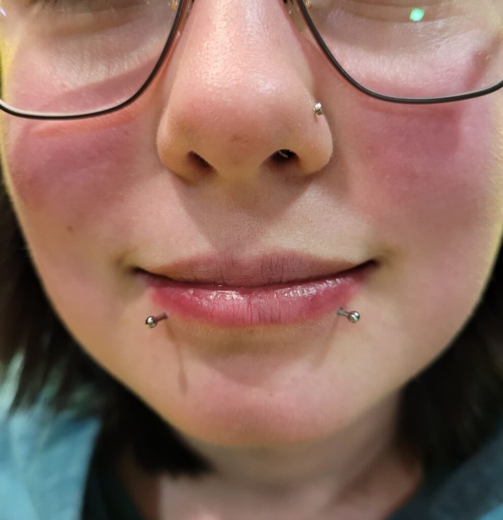Snake Bites Piercing