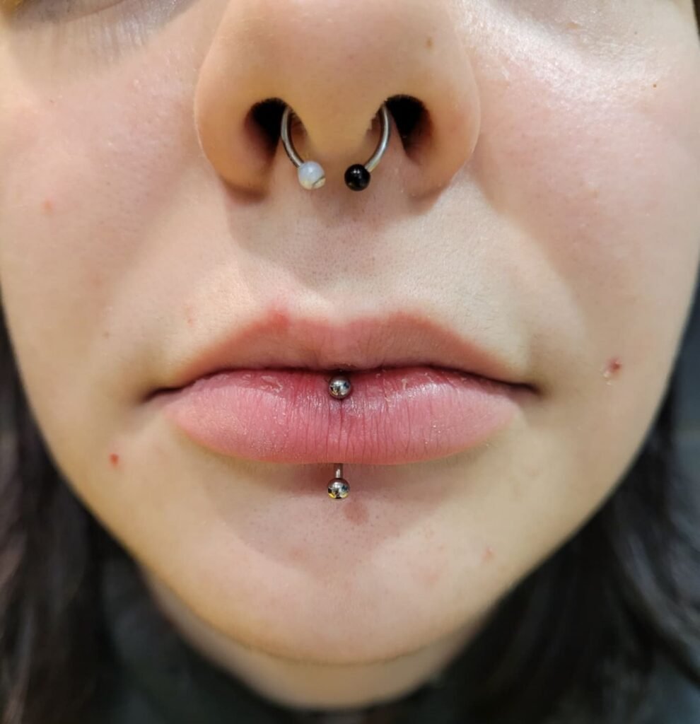 nose piercing