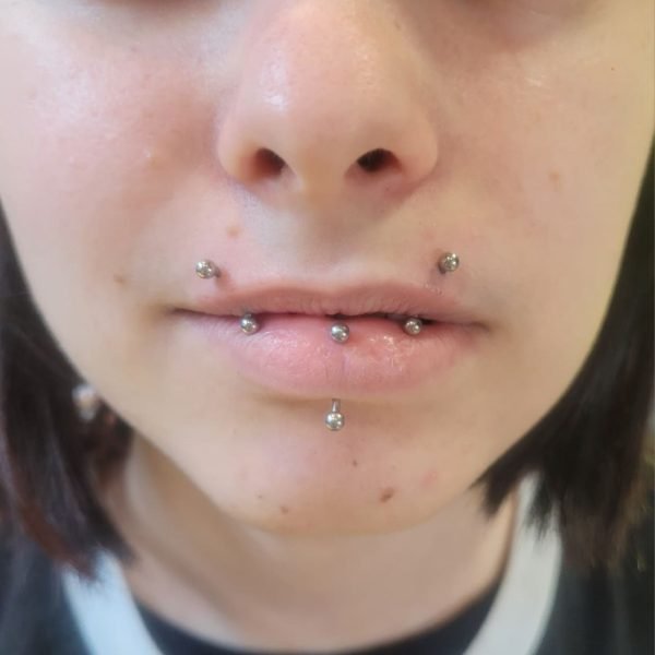 Lippen Piercing