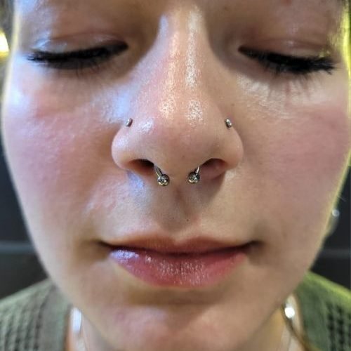 nasen piercing